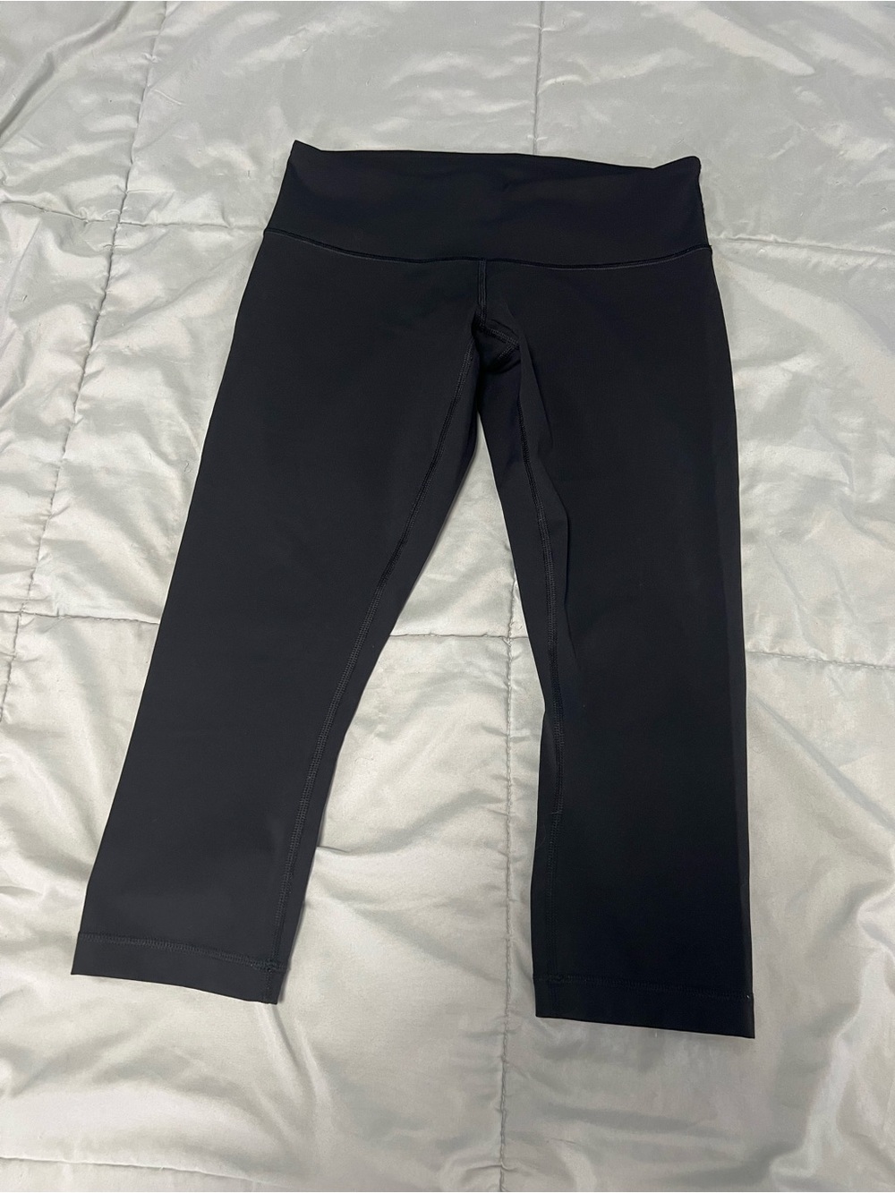lululemon athletica Kids Black Crop Leggings